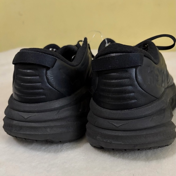 Hoka One One Bondi Maximum Cushion Men's Black Sneakers Shoes Sz 10.5 - Picture 4 of 9